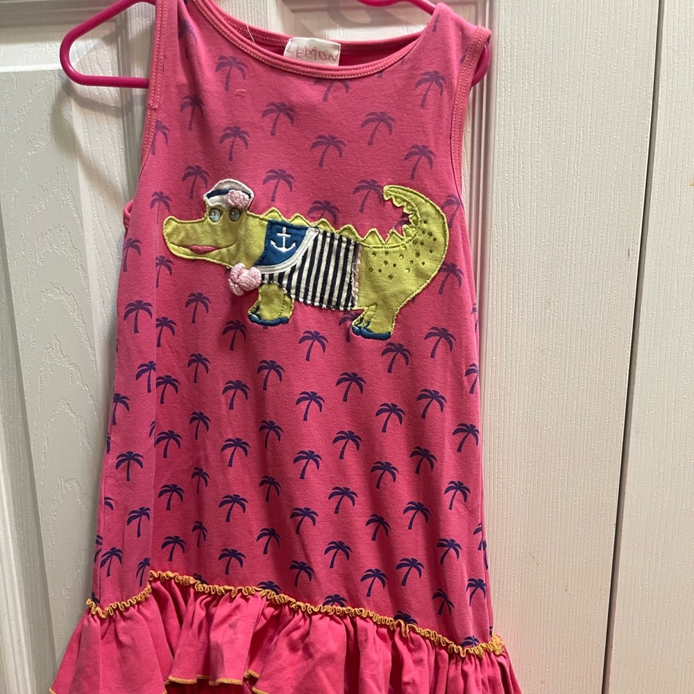 Lemon Loves Lime Girls Dress Size 5